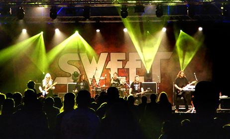 Auftritt der Band Sweet
